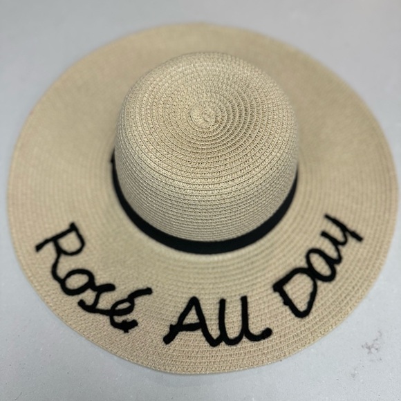 ANNA & Ava ROSE’ ALL DAY Straw Hat - Picture 2 of 5